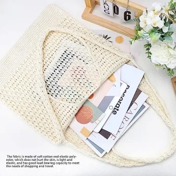 Stylish hatisan Crochet Beach Bag for Women