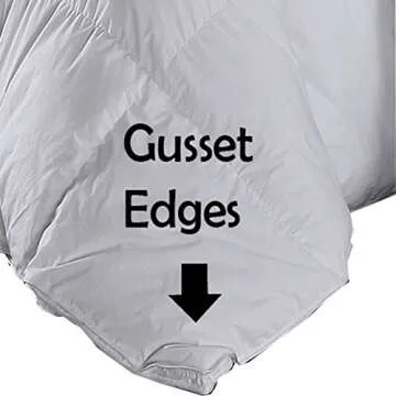 Royal Hotel Bedding 300 Thread Count King Size Down-Alternative Comforter, Overfilled Comforter, Duvet Insert 100% Cotton Shell - 100% Down-Alternative Fill, 750FP - 86Oz - Solid White, King