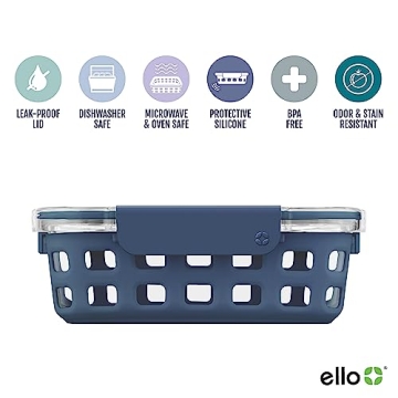 Ello Duraglass Meal Prep Container for Food Storage