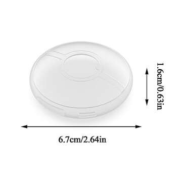 Protective Case for GO Plus 2023,Silicone Skin Protective Cover Case,Clear Hard Case for Go Plus wit...