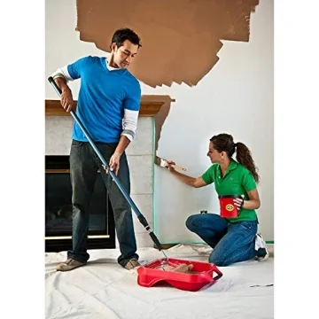 Bercom HANDy 1 Quart Red Paint Pails with Liners - 2 Pack