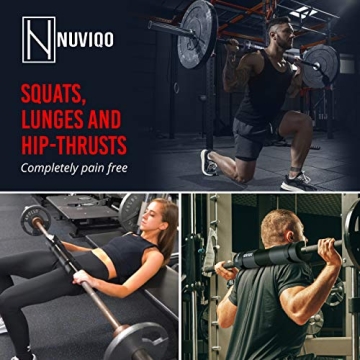 Cushioned Barbell Pad for Safe Weightlifting Sessions