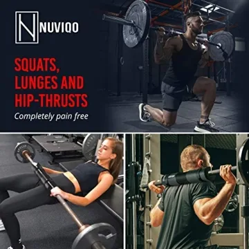 Cushioned Barbell Pad for Safe Weightlifting Sessions