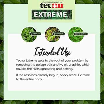 Tecnu Extreme Poison Ivy & Oak Scrub, 4 Oz, Removes Poisonous Plant Oils That Cause Rash and Itching...