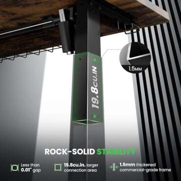 SIAGO Electric Standing Desk Adjustable - 48 x 24 Inch Sit Stand up Desk with Cable Management - 3 M...