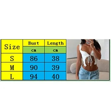 BHMAWSRT Women's Lace Camis Tank Top for Trendy Summer