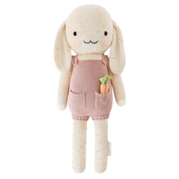 Cuddle + Kind Harper The Bunny: Hand-Knit, Fair Trade, Feeds 10 Kids