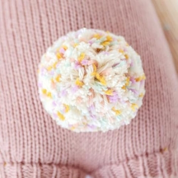 Hand-Knit Harper The Bunny Doll Feeds 10 Kids Fair Trade