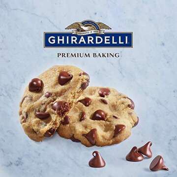 Ghirardelli Milk Chocolate Baking Chips 11.5 oz Pack of 2