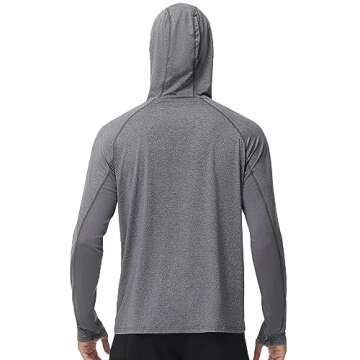 Roadbox UPF 50+ Fishing Shirts for Men UV Protection