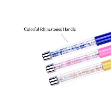 Ycyan Nail Art Brushes Set for Professional Designs