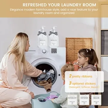 Stylish Farmhouse Laundry Detergent Dispenser for Home