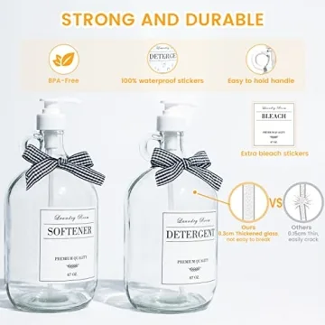 Stylish Farmhouse Laundry Detergent Dispenser for Home