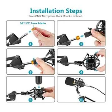 Neewer 45MM Shock Mount for 43MM-46MM Microphones