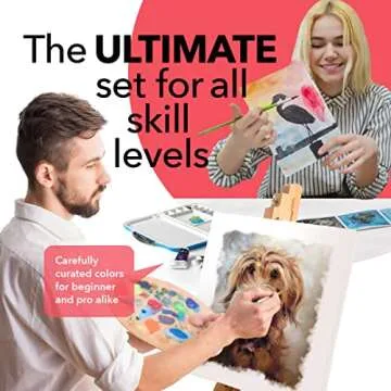 Castle Art Supplies 48 Acrylic Paint Set | Premium Quality