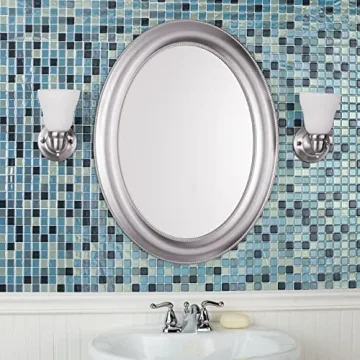 Collections Etc Multi-Colored Adhesive Mosaic Backsplash Tiles for Kitchen and Bathroom - Set of 6, Brown Multi