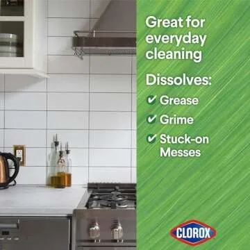Clorox Plant-Based Disinfecting Wipes, Household Essentials, Lemon Zest 1/3x75ct ecom