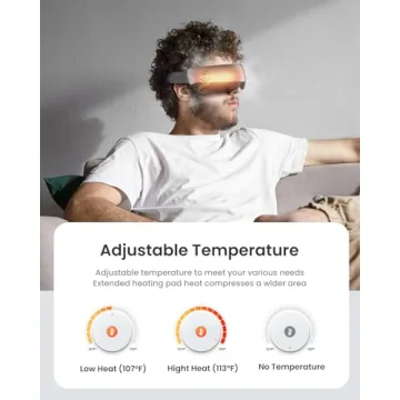 RENPHO Eyeris Eye Massager for Headache Relief and Relaxation