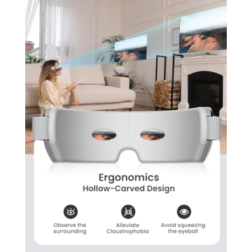 RENPHO Eyeris Eye Massager for Headache Relief and Relaxation