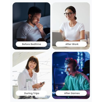 RENPHO Eyeris Eye Massager for Headache Relief and Relaxation