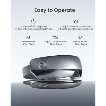 RENPHO Eyeris Eye Massager for Headache Relief and Relaxation