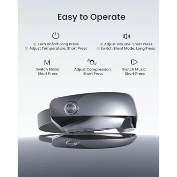 RENPHO Eyeris Eye Massager for Headache Relief and Relaxation