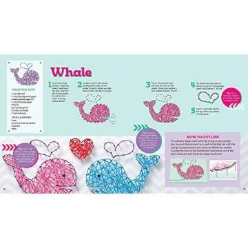 Engaging Klutz String Art Book Kit for Young Creators