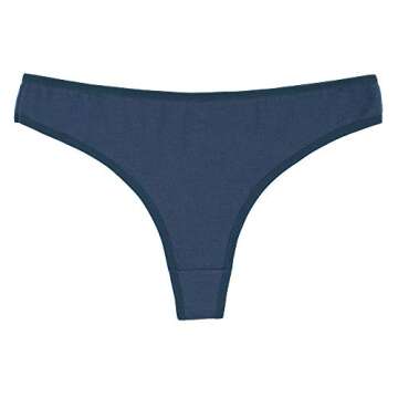 Comfortable Cotton Thong Underwear Pack for Women