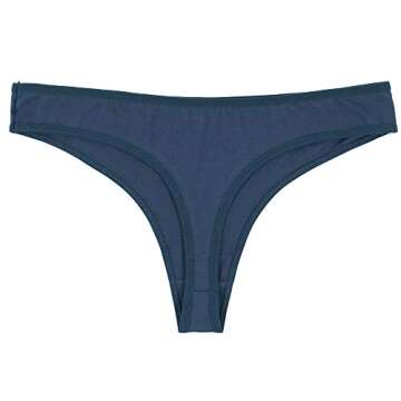 Comfortable Cotton Thong Underwear Pack for Women