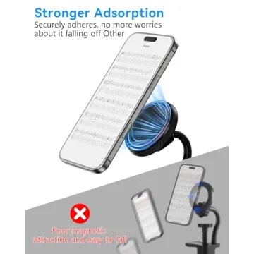 ALAFLY Magnetic Guitar Phone Holder Ideal for Musicians