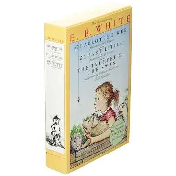 E. B. White Box Set: 3 Classic Favorites: Charlotte's Web, Stuart Little, The Trumpet of the Swan