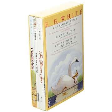 E. B. White Box Set: 3 Classic Favorites: Charlotte's Web, Stuart Little, The Trumpet of the Swan