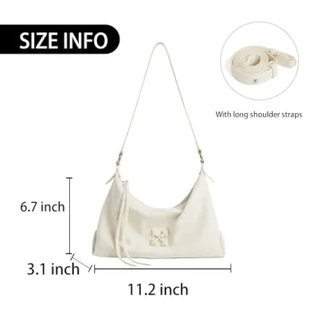 Stylish Vegan Leather Hobo Bag for Women - Versatile & Chic