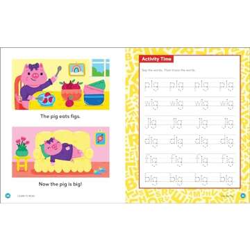 Learn to Read: Phonics Storybook: 25 Simple Stories & Activities for Beginner Readers