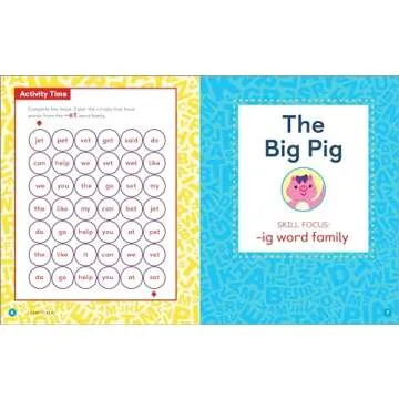 Learn to Read: Phonics Storybook: 25 Simple Stories & Activities for Beginner Readers