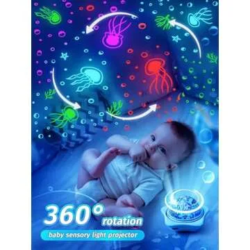 One Fire Night Light for Kids, 96 Lighting Modes Star Projector 360° Rotating+6 Films Kids Night Light Projector,Rechargeable Baby Night Light Ceiling Projector for Bedroom,Kids Gifts&Kids Room Decor