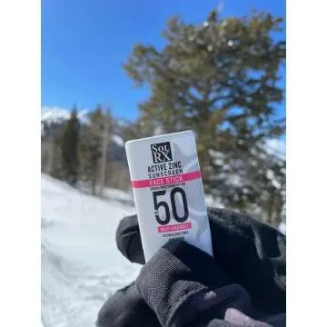 SolRX Mineral SPF 50 Face Stick - Zinc Oxide Protection