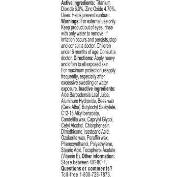 SolRX Mineral SPF 50 Face Stick - Zinc Oxide Protection