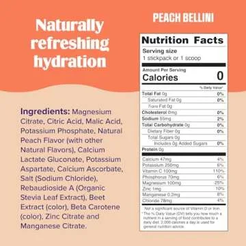 Hydrate Deliciously with Ultima Peach Bellini Electrolytes