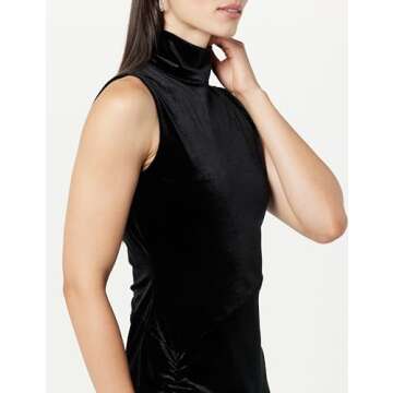 Velvet Mini Dress for Women's Plus Size Elegance