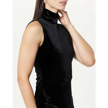 Velvet Mini Dress for Women's Plus Size Elegance