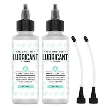 IMPRESA 2 Pack of Silicone Treadmill Belt Lubricant - Easy Application, Odorless - Made in USA