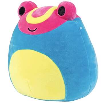 Squishmallows 8" Wamina The Blue Frog - Official Kellytoy Adorable Plush - Cute and Soft Frog Stuffe...