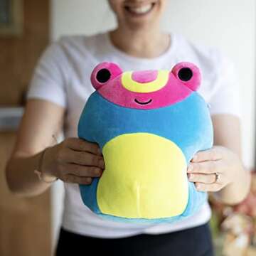 Squishmallows 8" Wamina The Blue Frog - Official Kellytoy Adorable Plush - Cute and Soft Frog Stuffed Animal Toy - Great Gift for Kids
