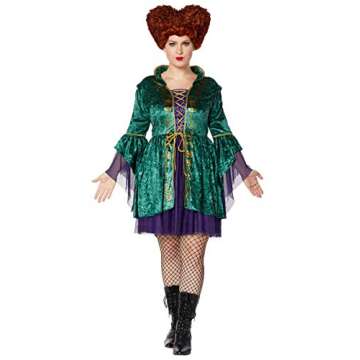 Spirit Halloween Adult Winifred Sanderson Hocus Pocus Dress | OFFICIALLY LICENSED - L