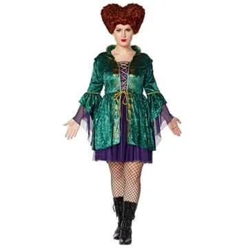 Spirit Halloween Adult Winifred Sanderson Hocus Pocus Dress | OFFICIALLY LICENSED - L
