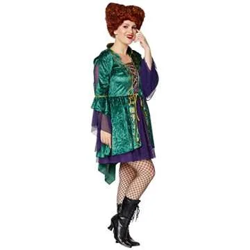 Spirit Halloween Adult Winifred Sanderson Hocus Pocus Dress | OFFICIALLY LICENSED - L