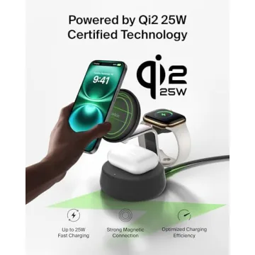 Belkin 3-in-1 Magnetic Charger for iPhone and Apple Devices