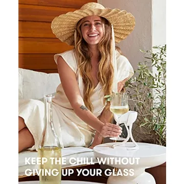 VoChill Stemmed Wine Glass Chiller for Perfect Wine Enjoyment