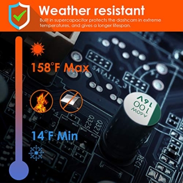 Vantrue N4 3 Channel Dash Cam with Night Vision